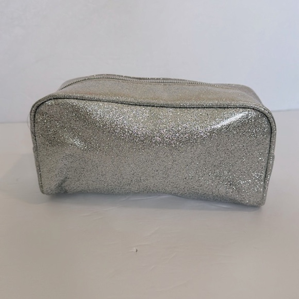 Morphe × Jaclyn Hill The Complexion Master Collection makeup bag in silver NWOT